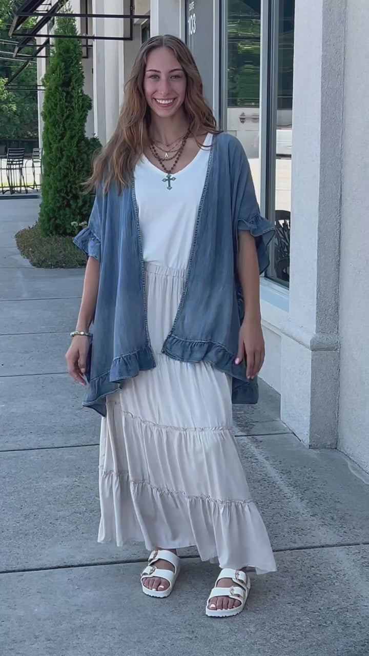 Willow Ruffle Cardi