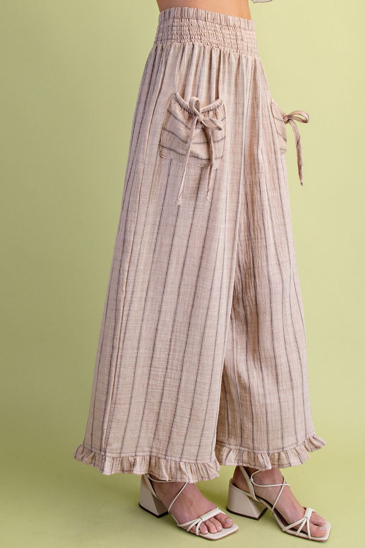 Easel Sweet Savanah Gauze Pants