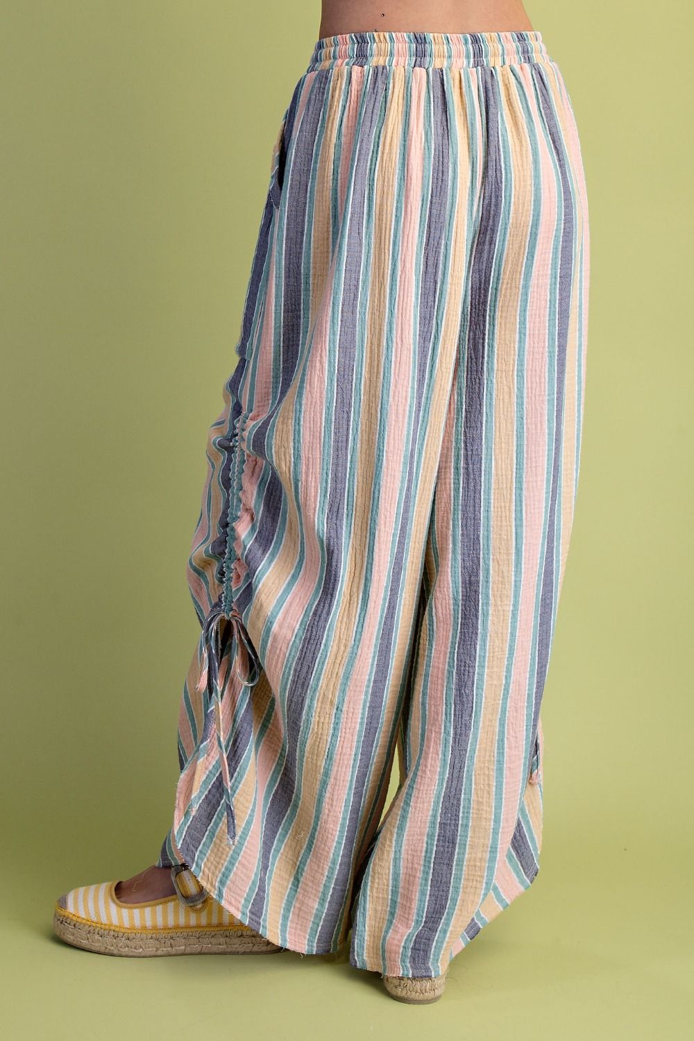 Easel's Sun-Kissed Stripe Pants