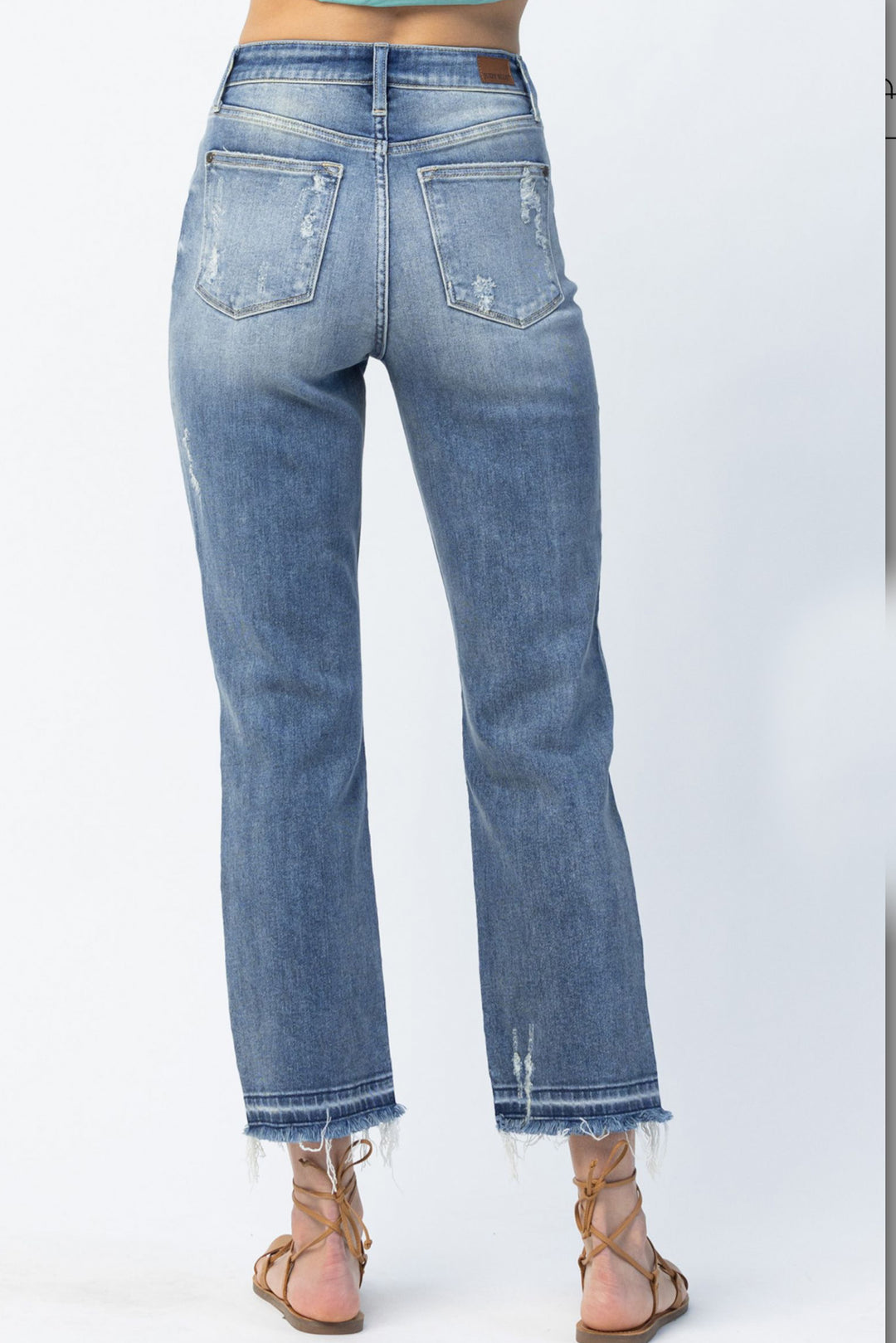 Judy Blue Ankle Straight Jeans